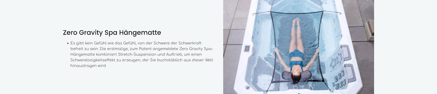Zero Gravity Spa Hammock