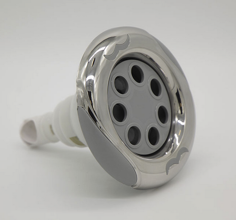 Wellis Düseneinsatz 5" 7 Löcher hellgrau V1