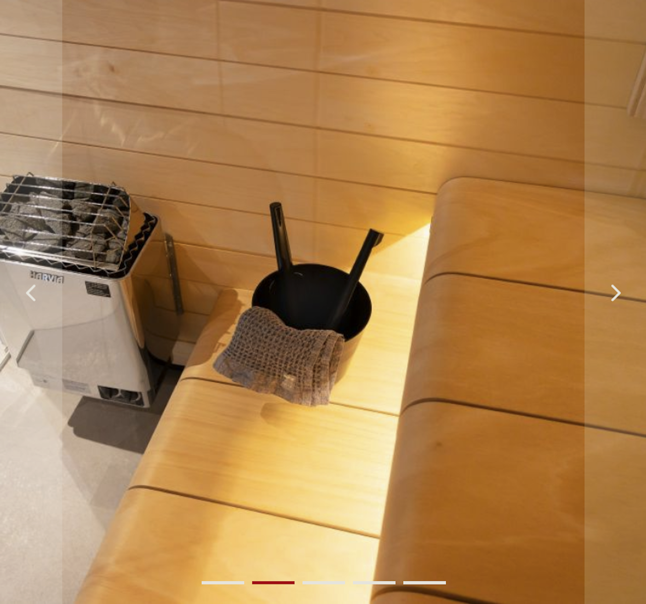 HARVIA Sauna Zubehörset schwarz