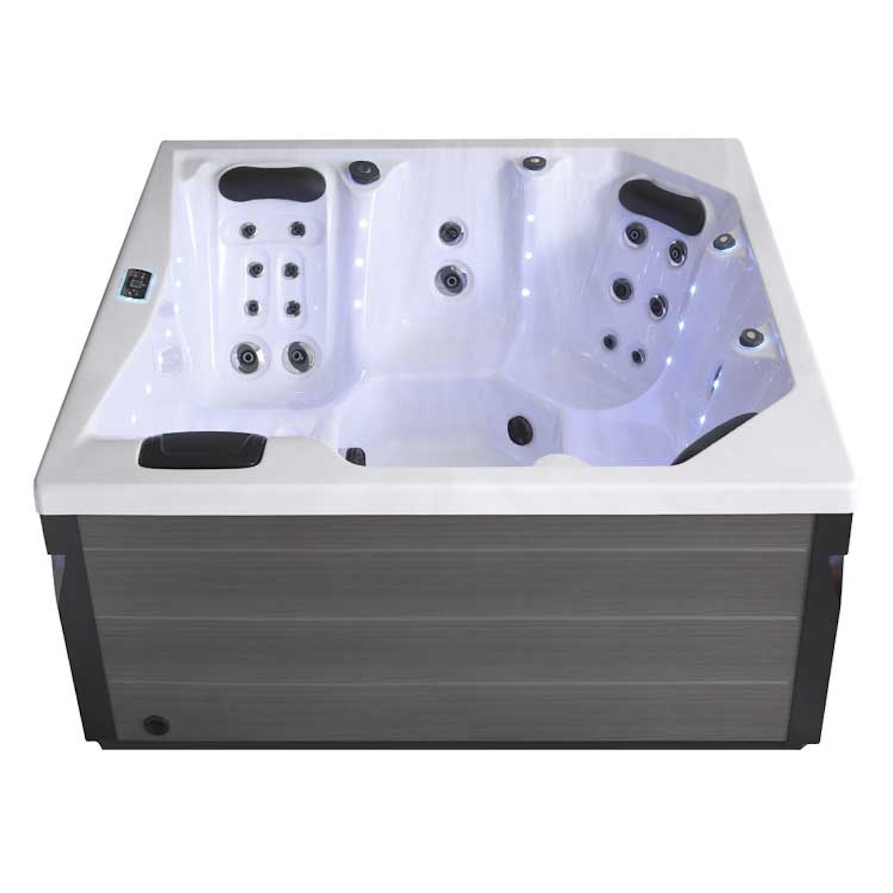 AWT Aussenwhirlpool IN-401 Eco Sterling Silver 200x200 grau