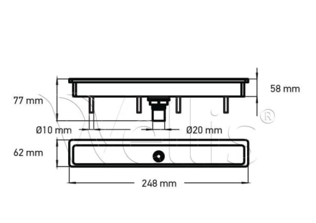 Wellis Wasserfall LED