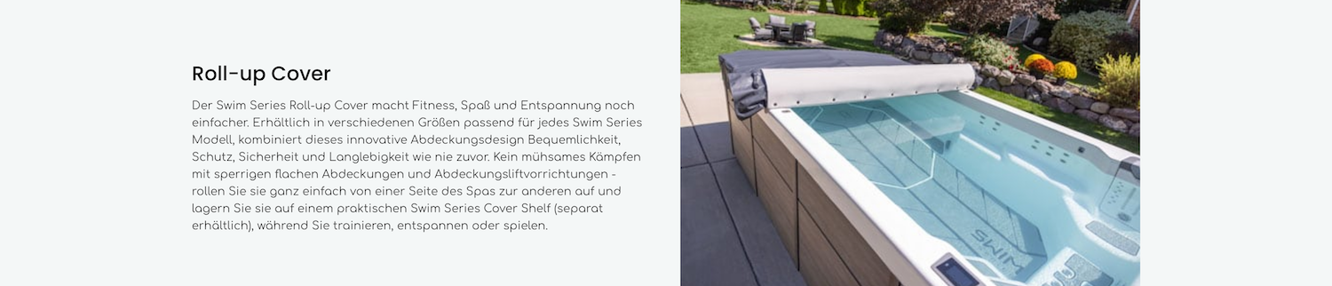 Rollcover fur Swimspa