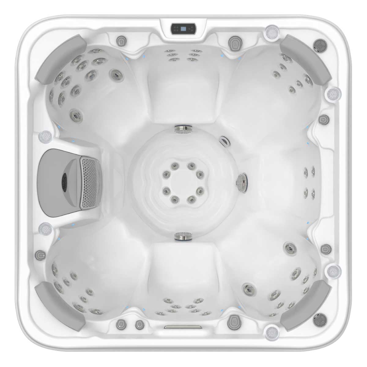Wellis Vienna Life 7 Personen Premim-Whirlpool 230 × 230 × 90 cm
