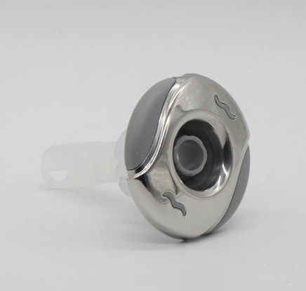 Wellis Düseneinsatz 2" 1 Loch hellgrau V1