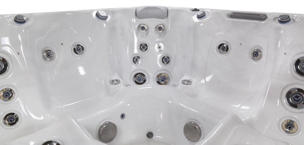 Wellis Palermo Life 5 Personen Premium-Whirlpool 218 × 218 × 90 cm