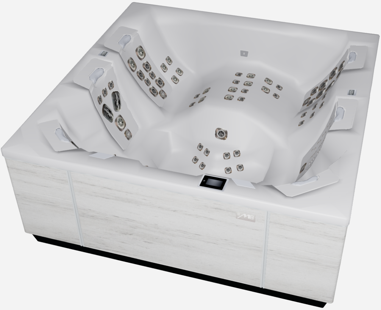 Bullfrogspas M8 Outdoor Whirlpool 239x239x96cm