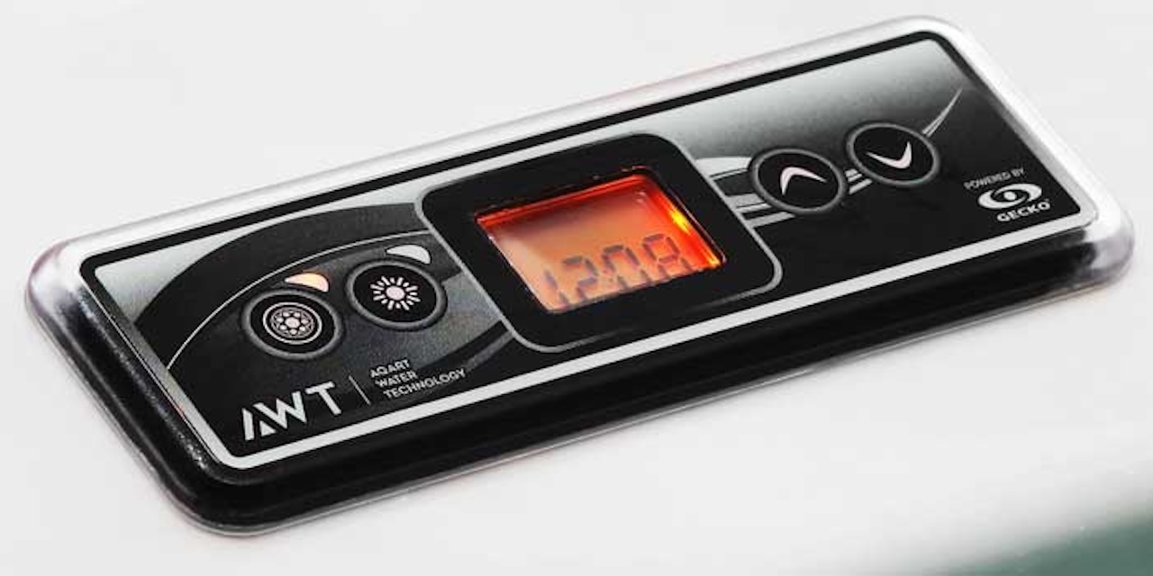 AWT Aussenwhirlpool IN-402 Basic Sterling Silver 200x200 grau 