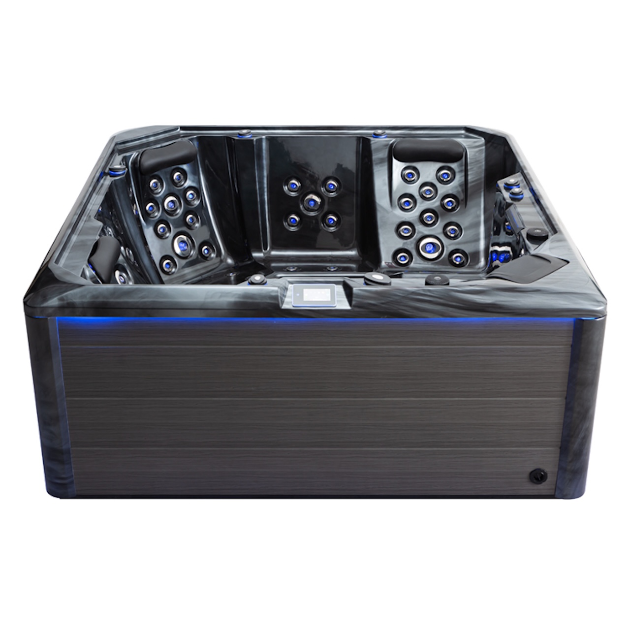 AWT Aussenwhirlpool IN-701 Premium Cloudy Black 212x212 grau