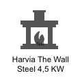 Harvia The Wall Steel 4,5 kW