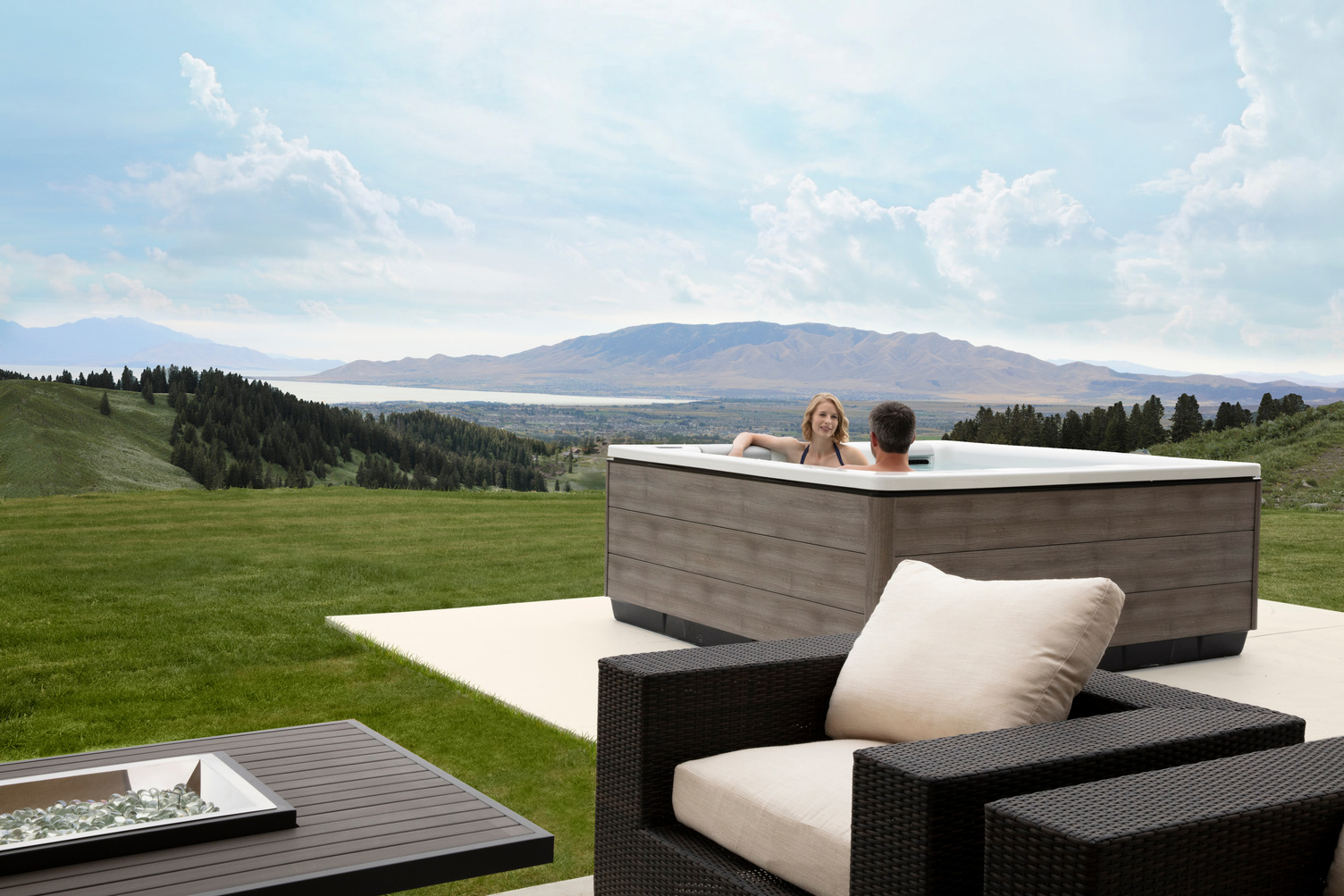 Bullfrogspas STIL7 Whirlpool 224x213x86cm