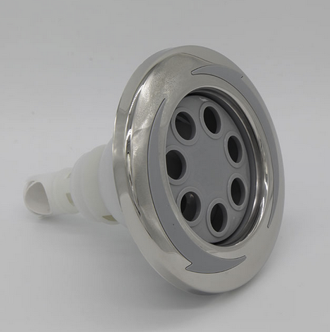 Wellis Düseneinsatz 5" 7 Löcher hellgrau V2