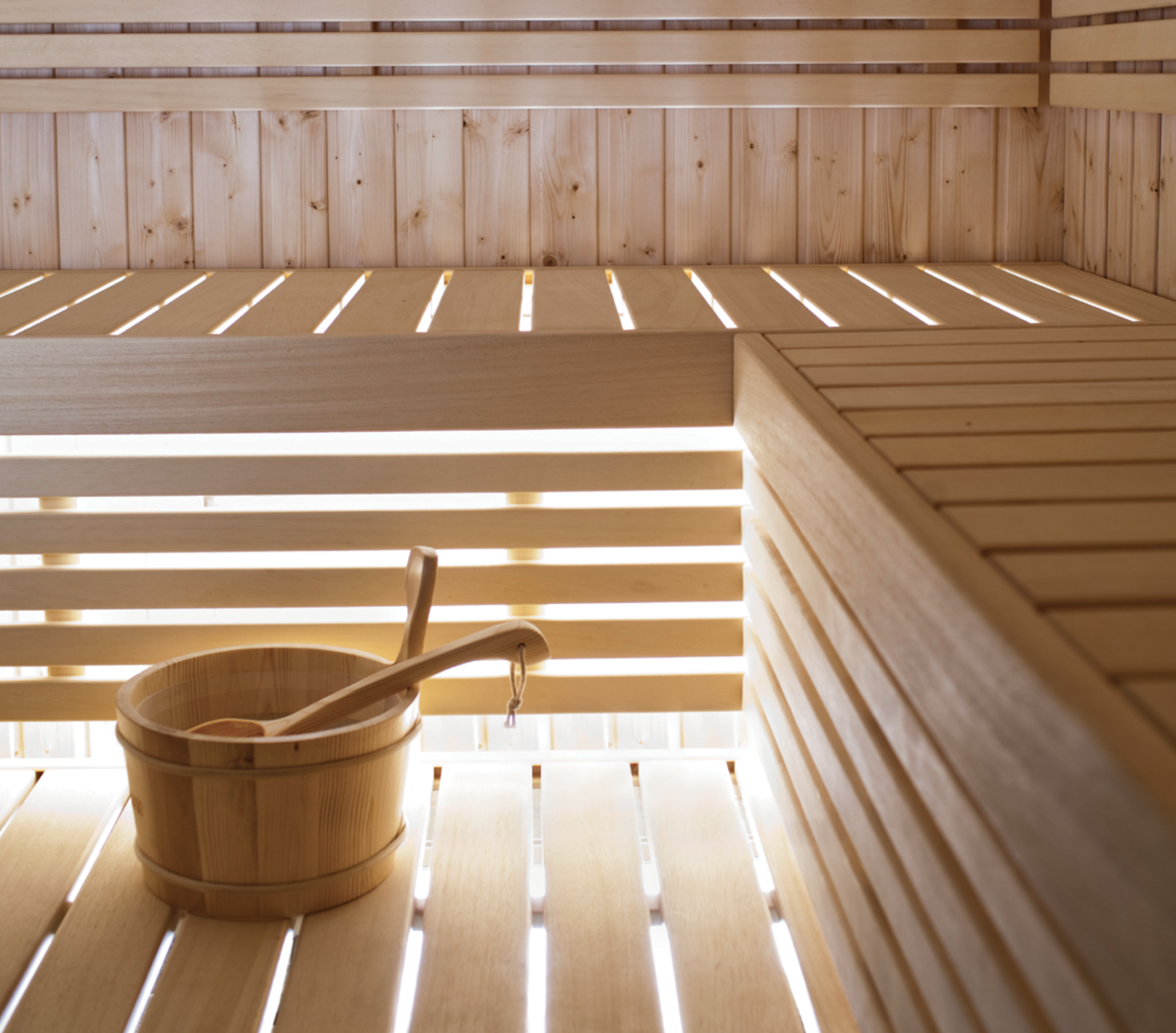 Saunakabine Harvia S1515 Variante 150x150x204cm LxBxH mit oder ohne Ofen