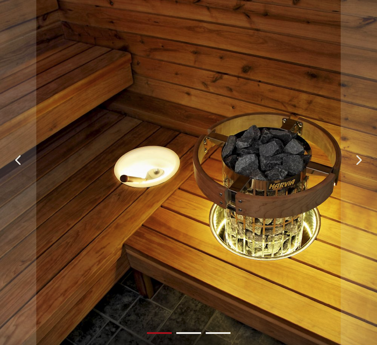HARVIA Saunakübel 7L beleuchtet