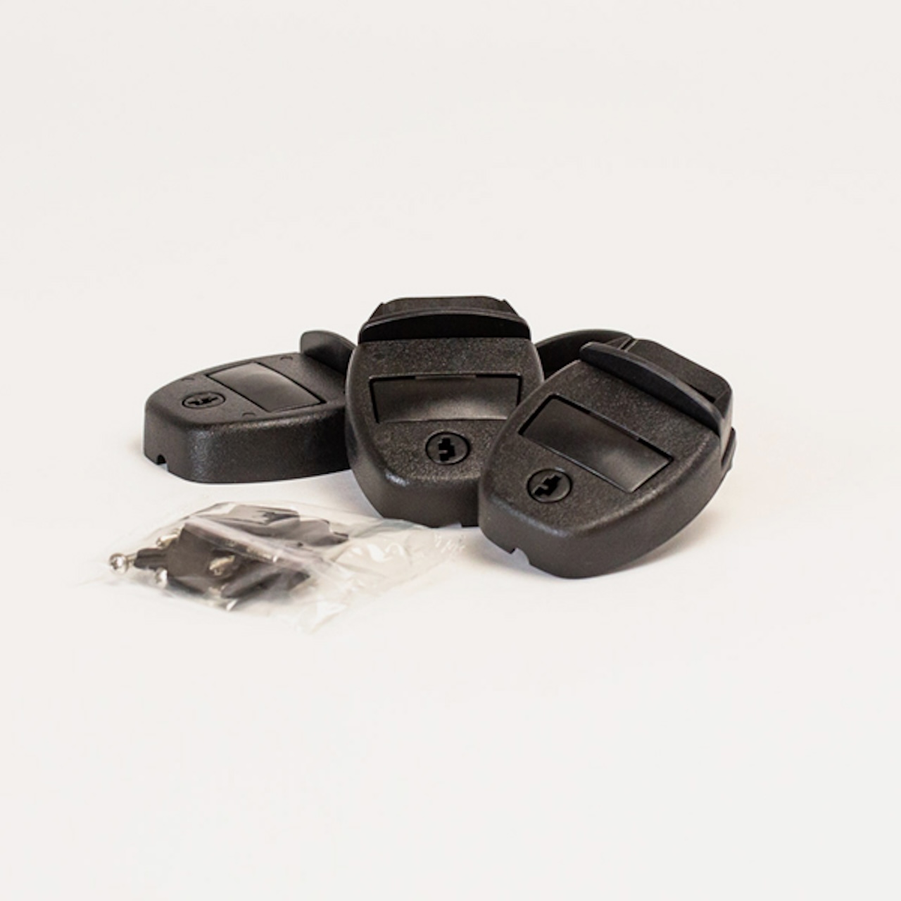 Cover Clips Klammern für Spa-Abdeckung, schwarz, 4er-Set