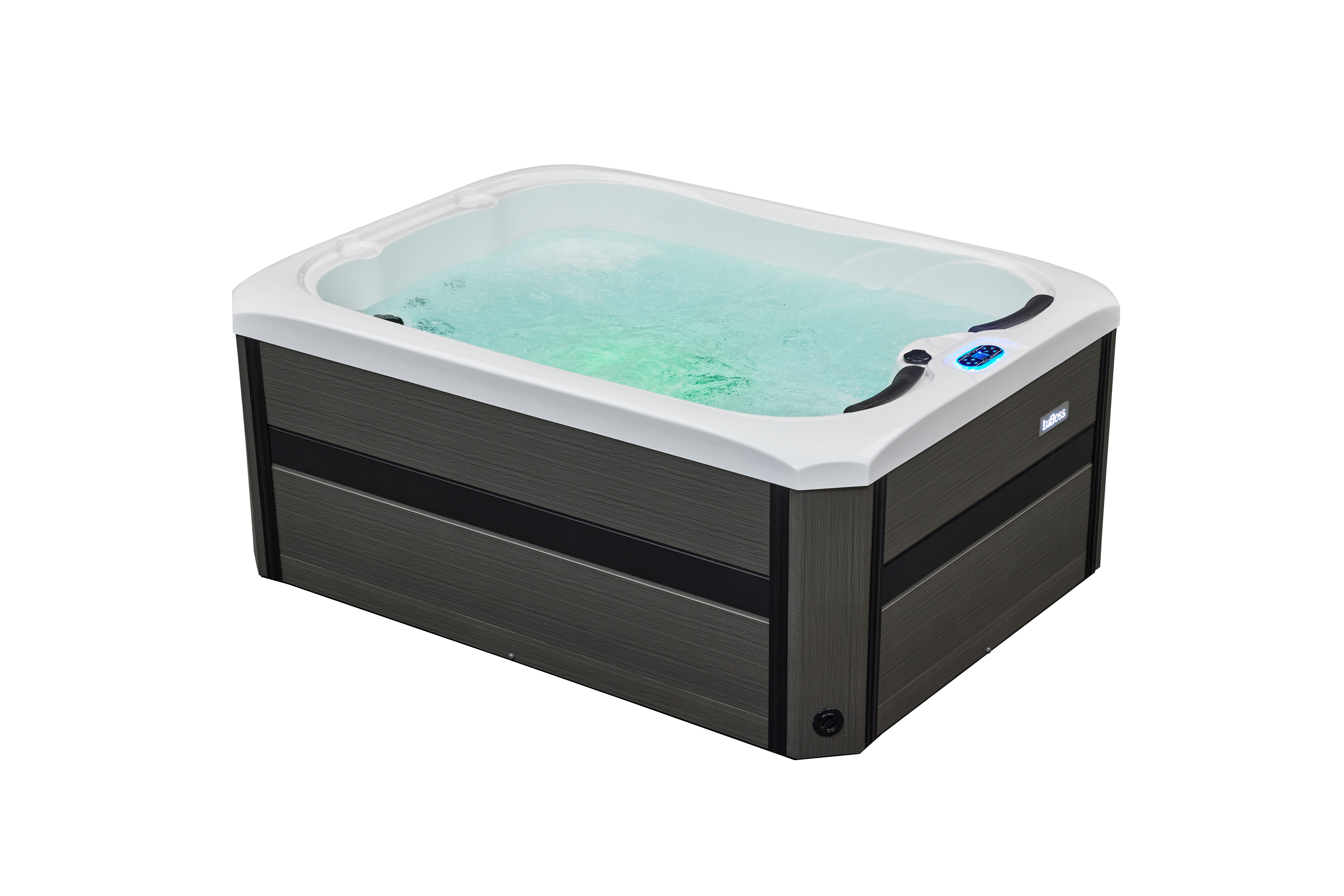 LuBoss Outdoor Whirlpool Modell LuBoss-696S Premium 215x155x90 cm LxBxH