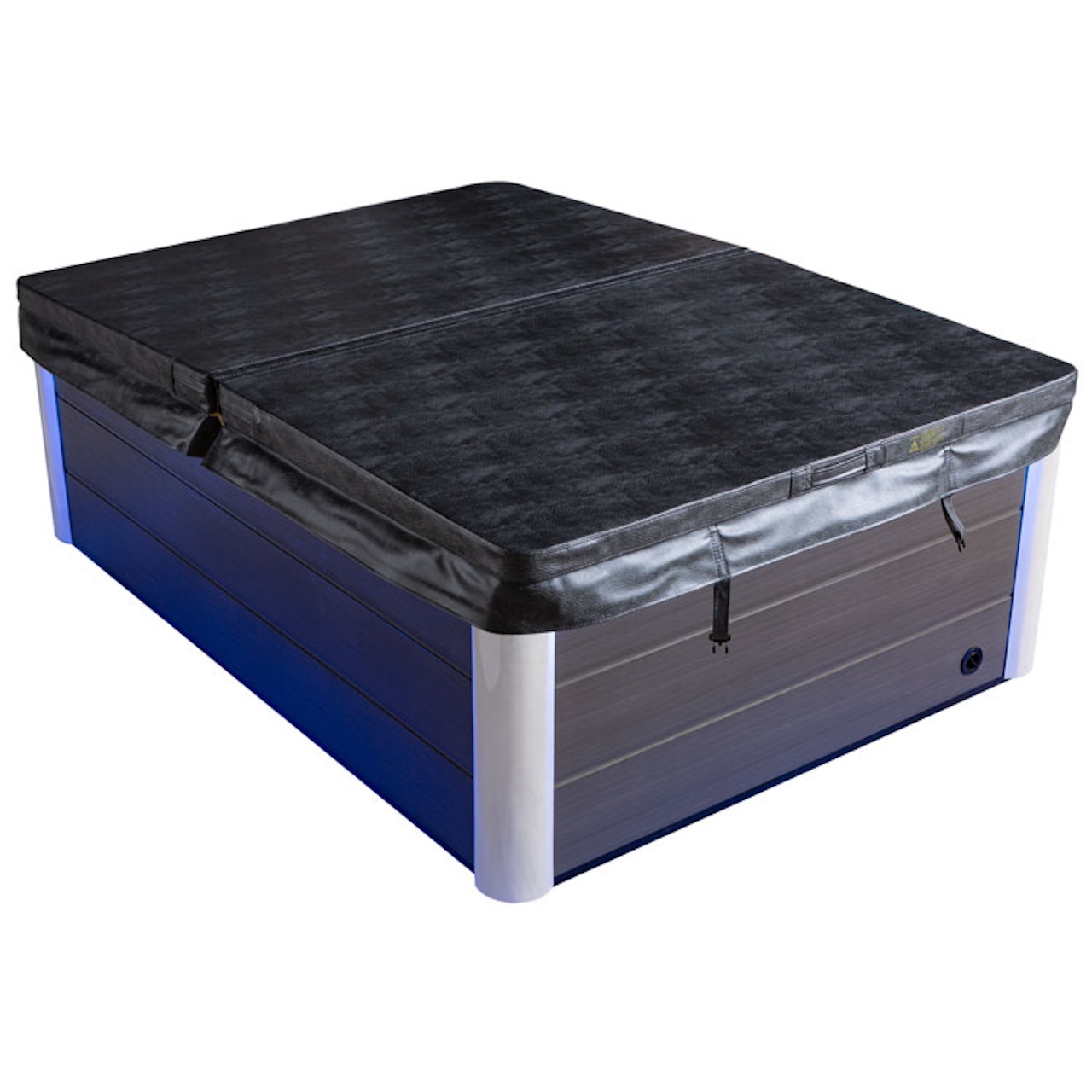 AWT Aussenwhirlpool IN-704 Premium Cloudy Black 220x160 grau