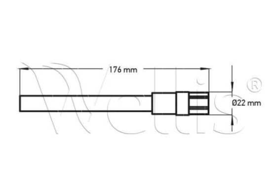 Wellis RX Elekrode für Dosieranlage