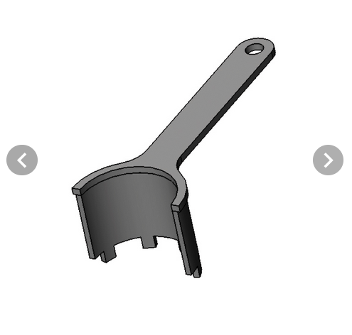 Wellis Düsenschlüssel V1 für Verteiler