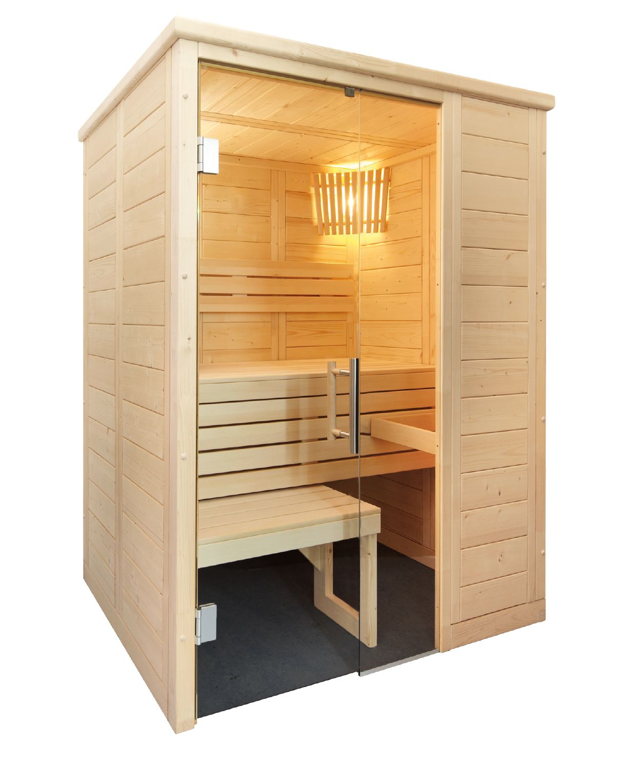 Saunakabine Harvia Alaska Mini 160x110x204cm LxBxH mit oder ohne IR