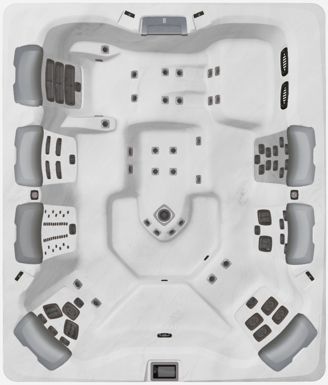 Bullfrogspas Outdoor Whirlpool A9L Select 277x239x97cm 