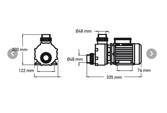 Wellis JA50 Zirkulationspumpe 370W