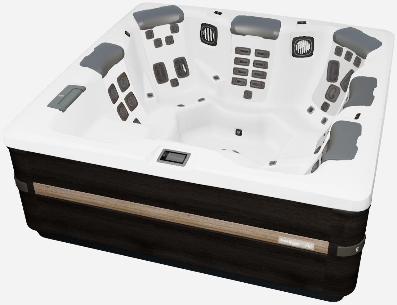 Bullfrogspas Outdoor Whirlpool A8L Select 239x239x97cm