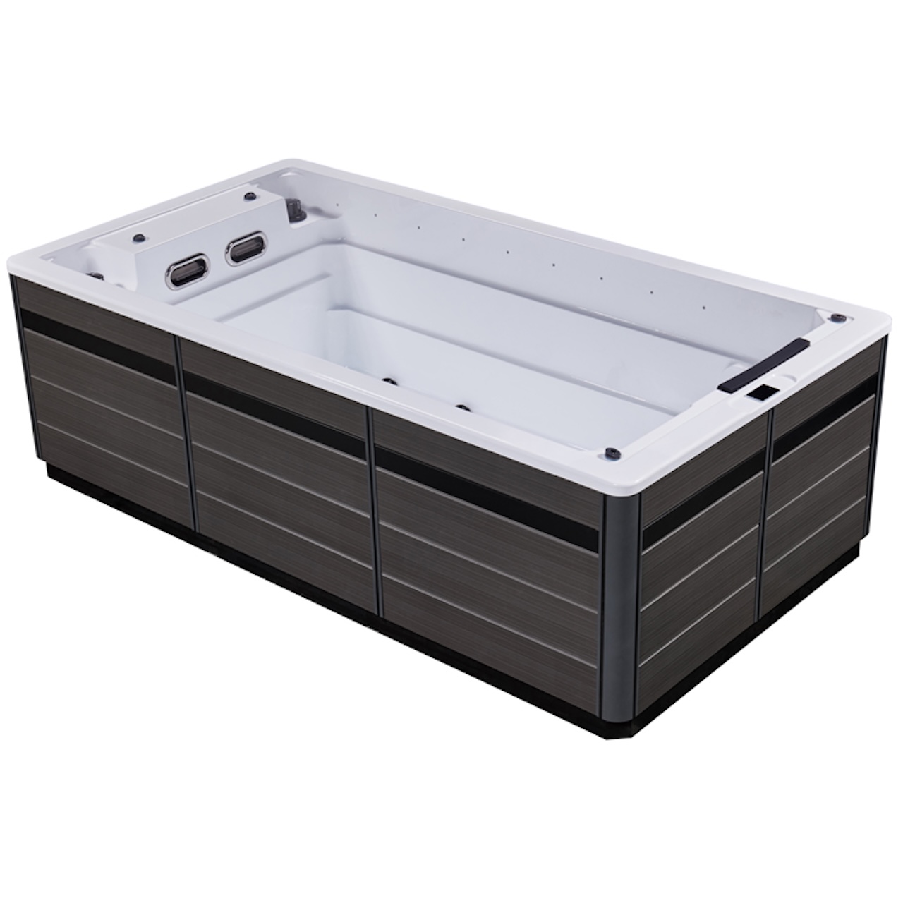 AWT SwimSpa Innovation 430 weiß 430x230 grau