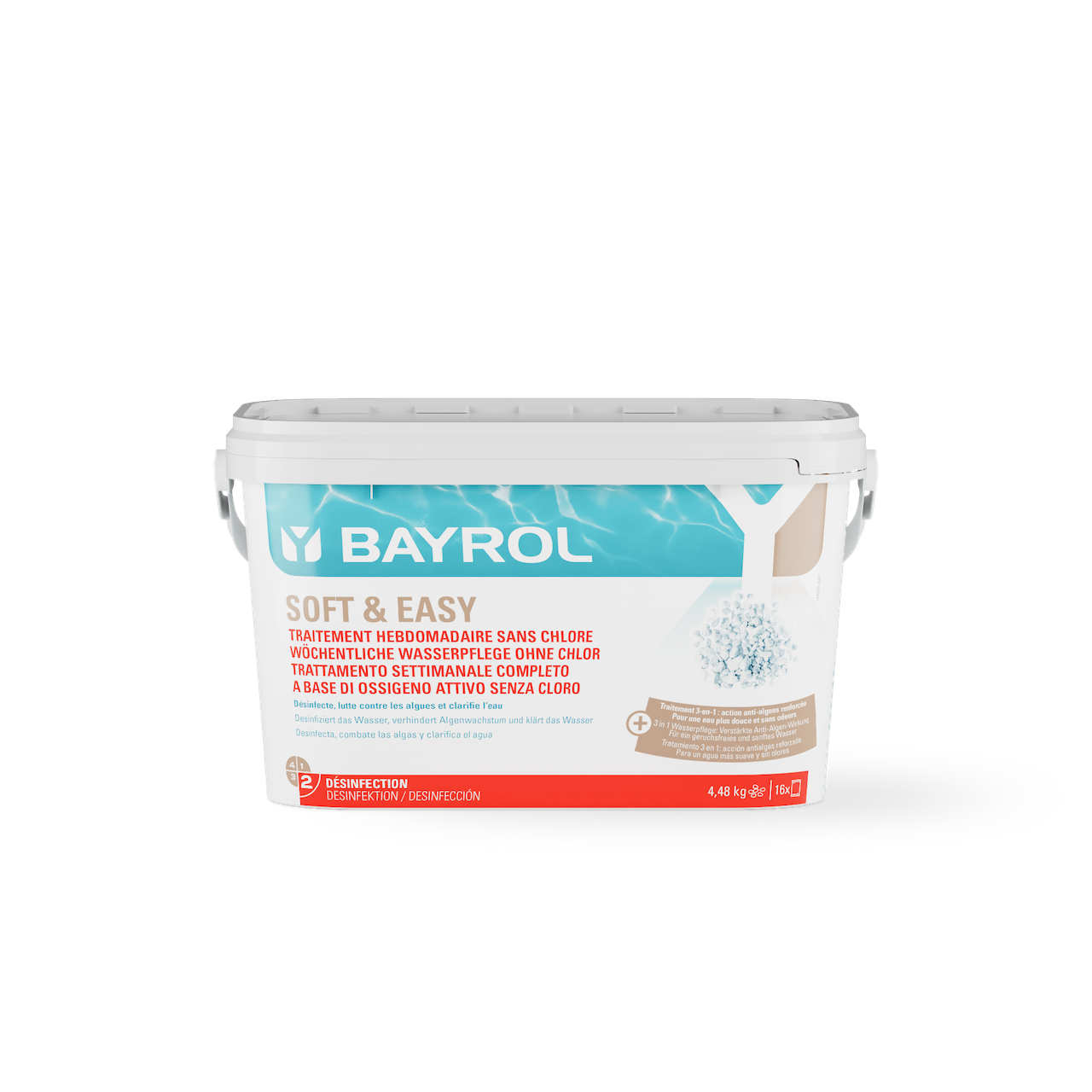 Bayrol Soft & Easy - ohne Chlor 20 m³  4,48 Kg
