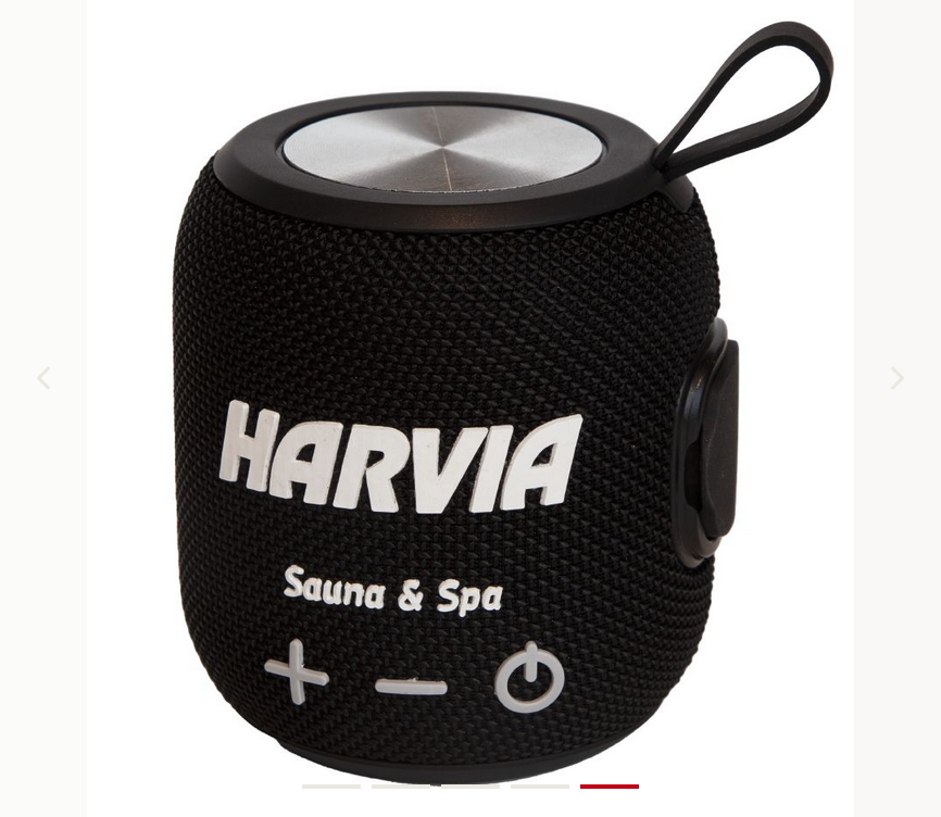 HARVIA Wasserdichter Lautsprecher schwarz