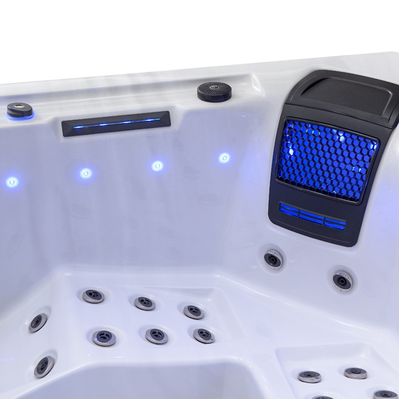 AWT Aussenwhirlpool IN-403 Eco Extreme Sterling Silver 200x200 grau