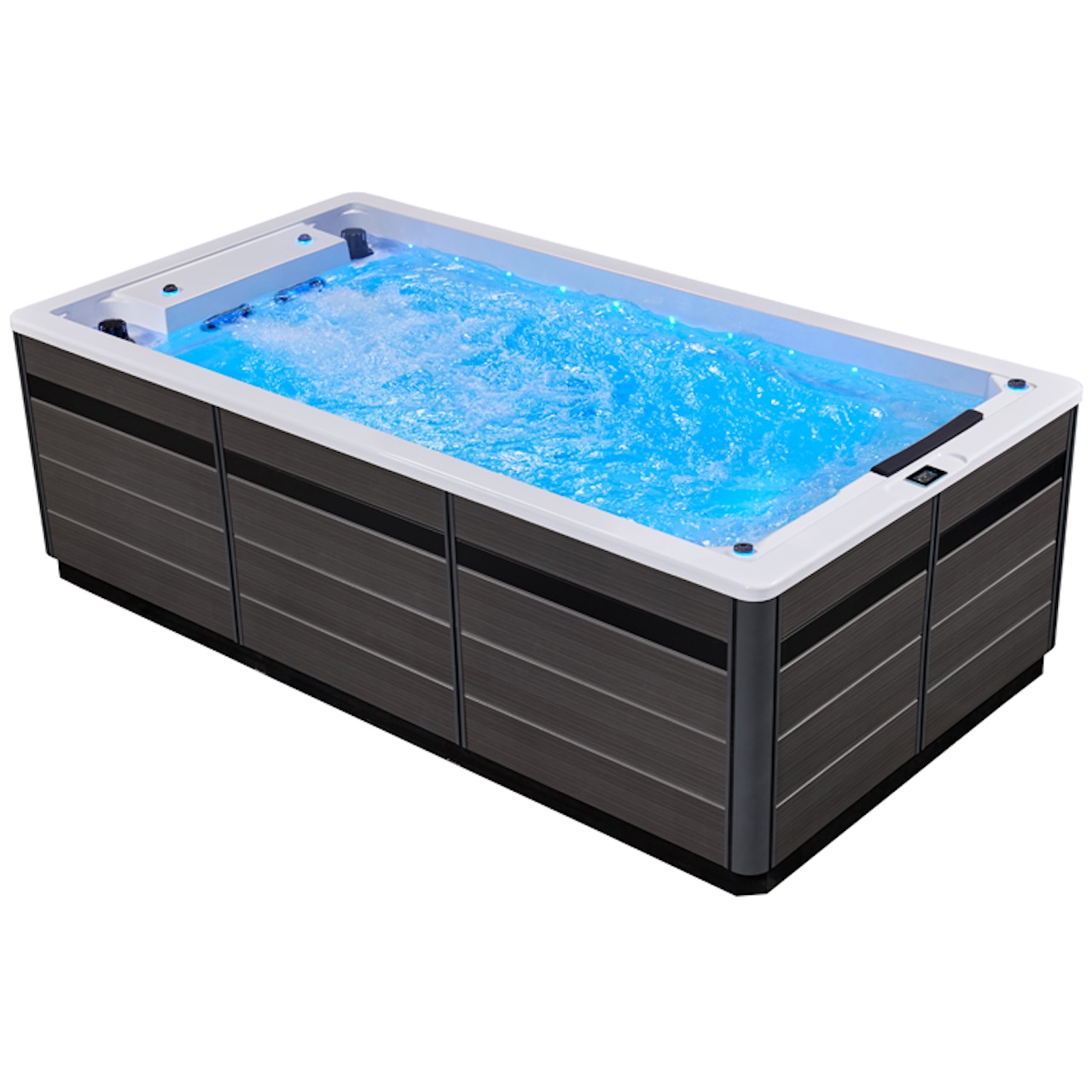 AWT SwimSpa Innovation 430 weiß 430x230 grau