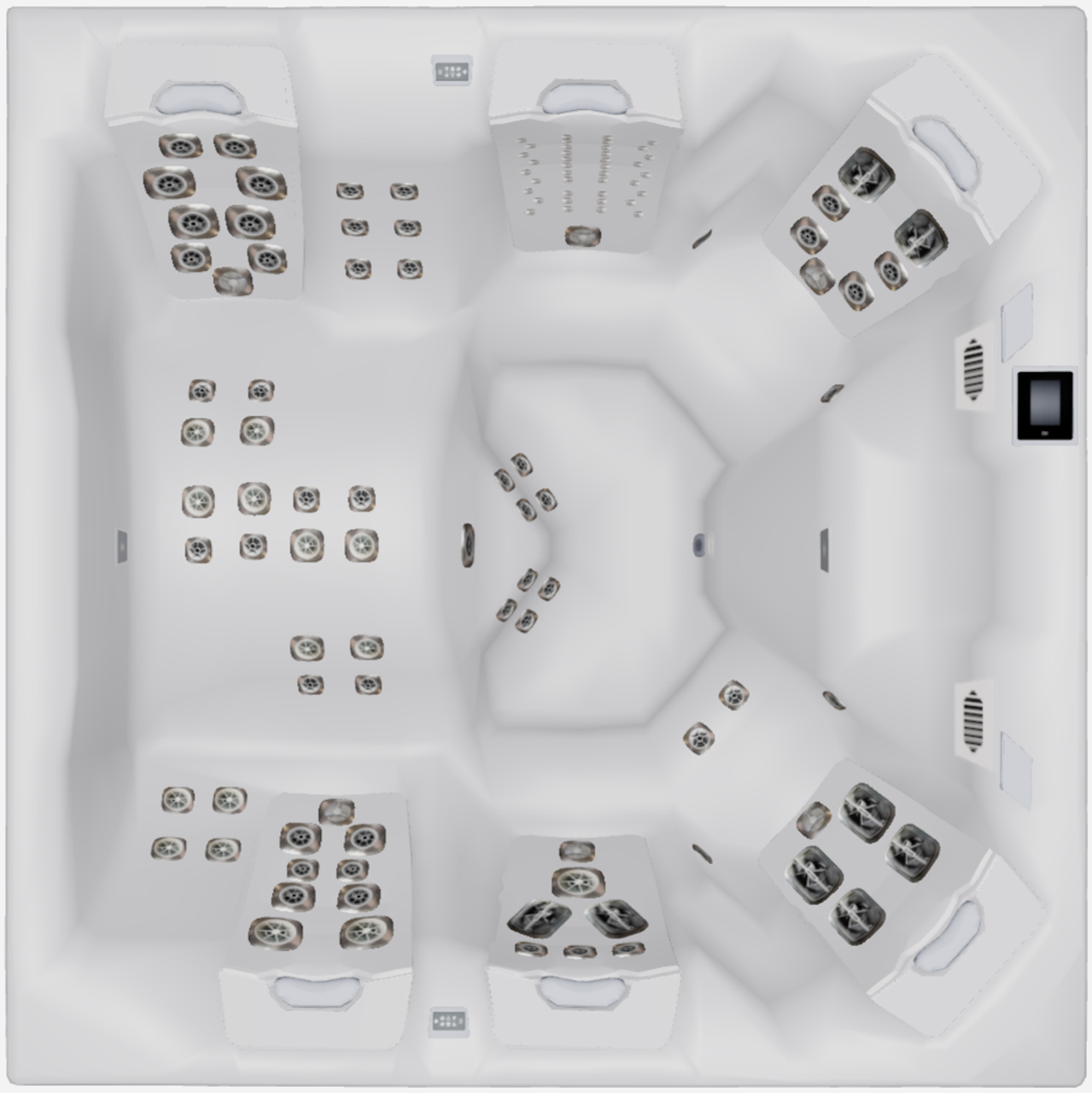 Bullfrogspas M8 Outdoor Whirlpool 239x239x96cm