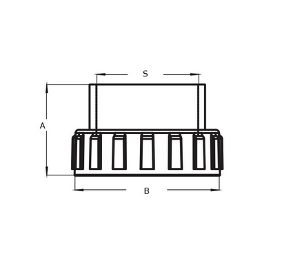 Wellis Verschlussschraube 73 PVC