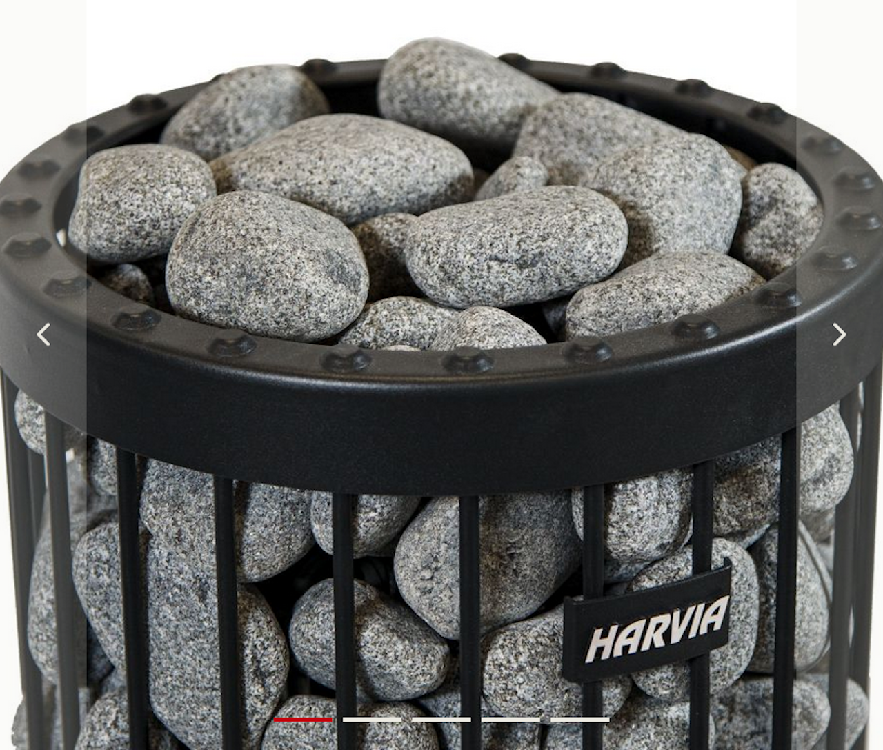 HARVIA Saunaofensteine gerundet 5-10cm 15 kg