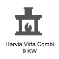 Harvia Virta Combi 9 kW