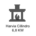Harvia Cillindro 6,8 kW