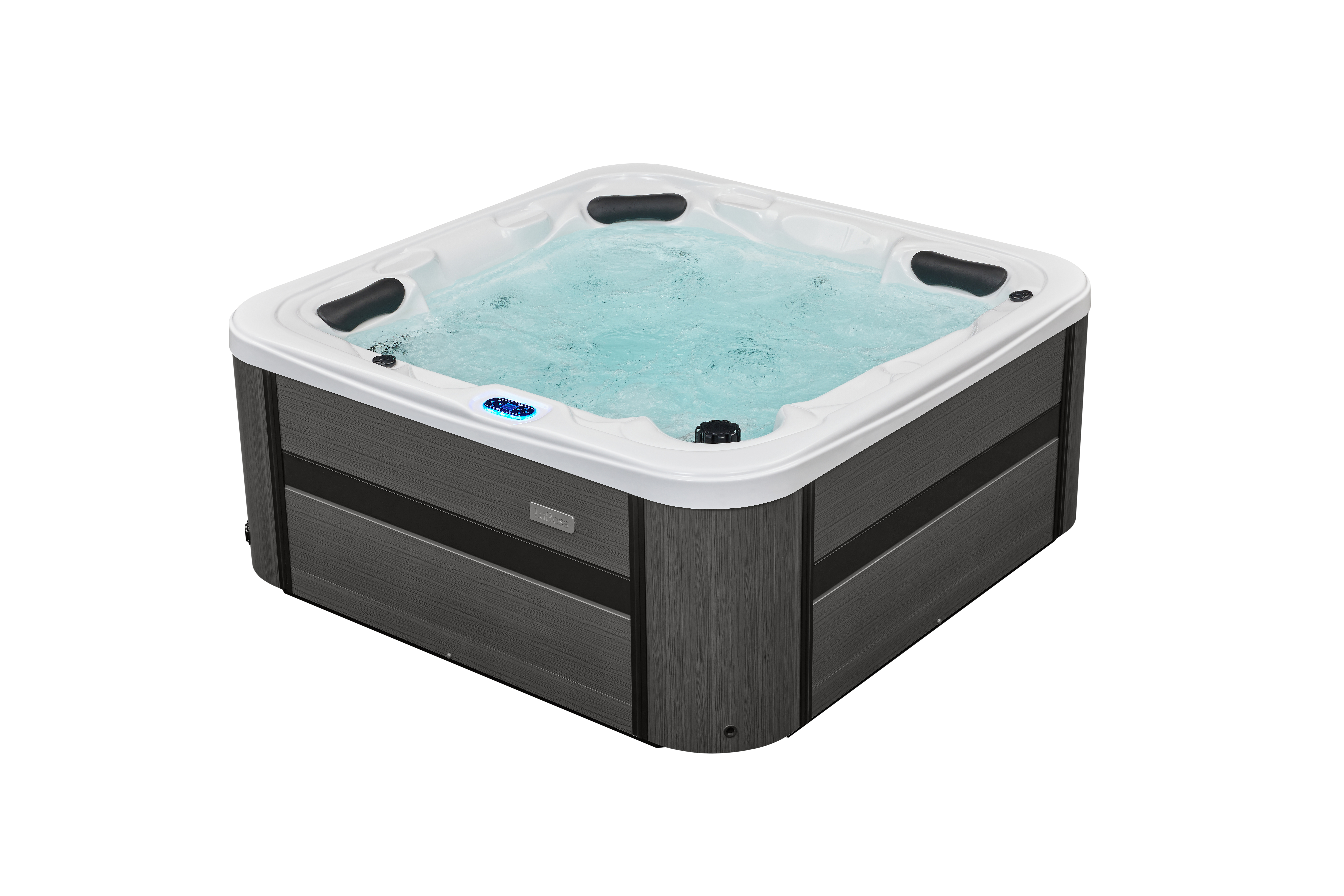 LuBoss Outdoor Whirlpool Modell LuBoss-594S Premium 215x215x90 cm LxBxH