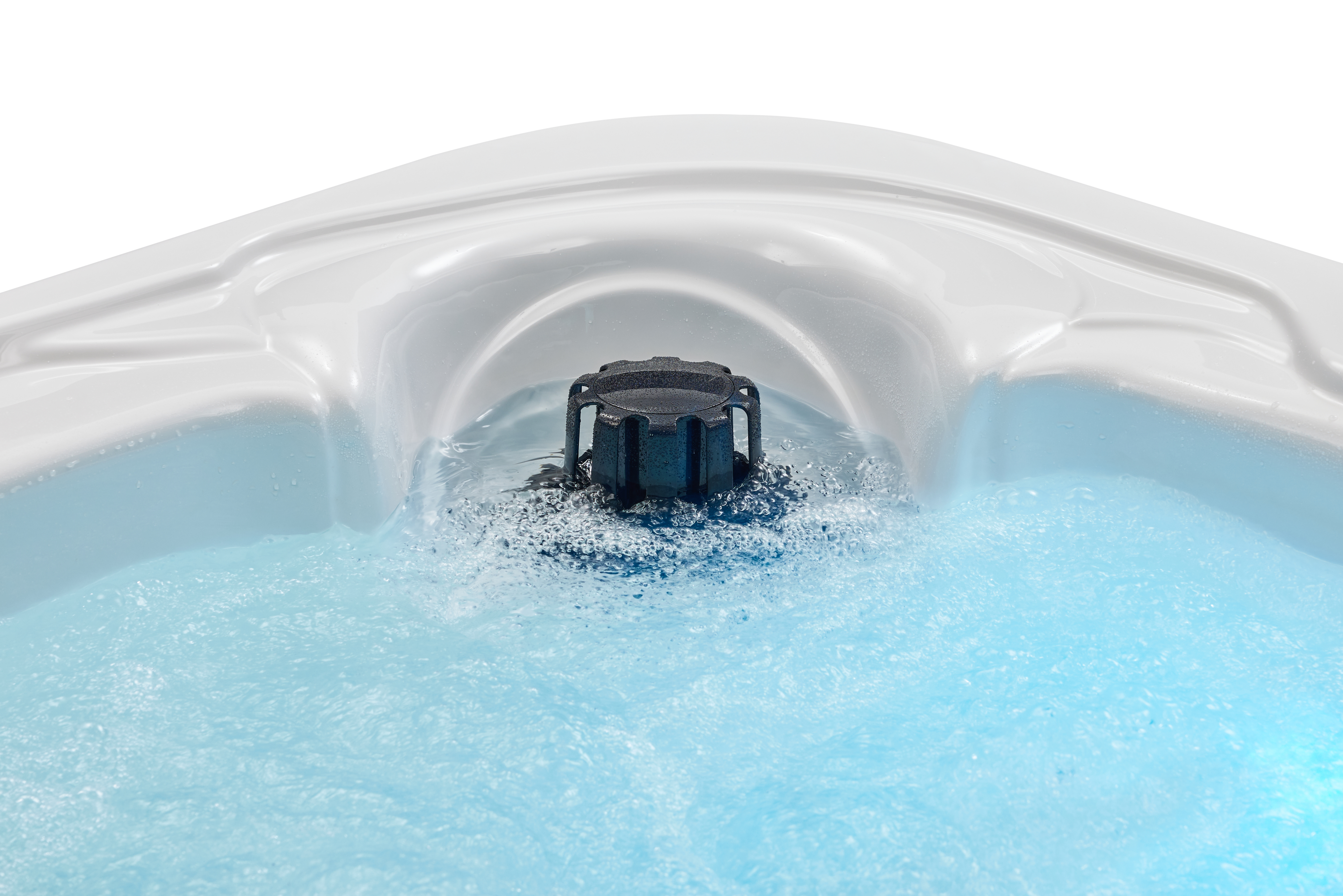 LuBoss Outdoor Whirlpool Modell LuBoss-596S Premium 220x220x90 cm LxBxH 