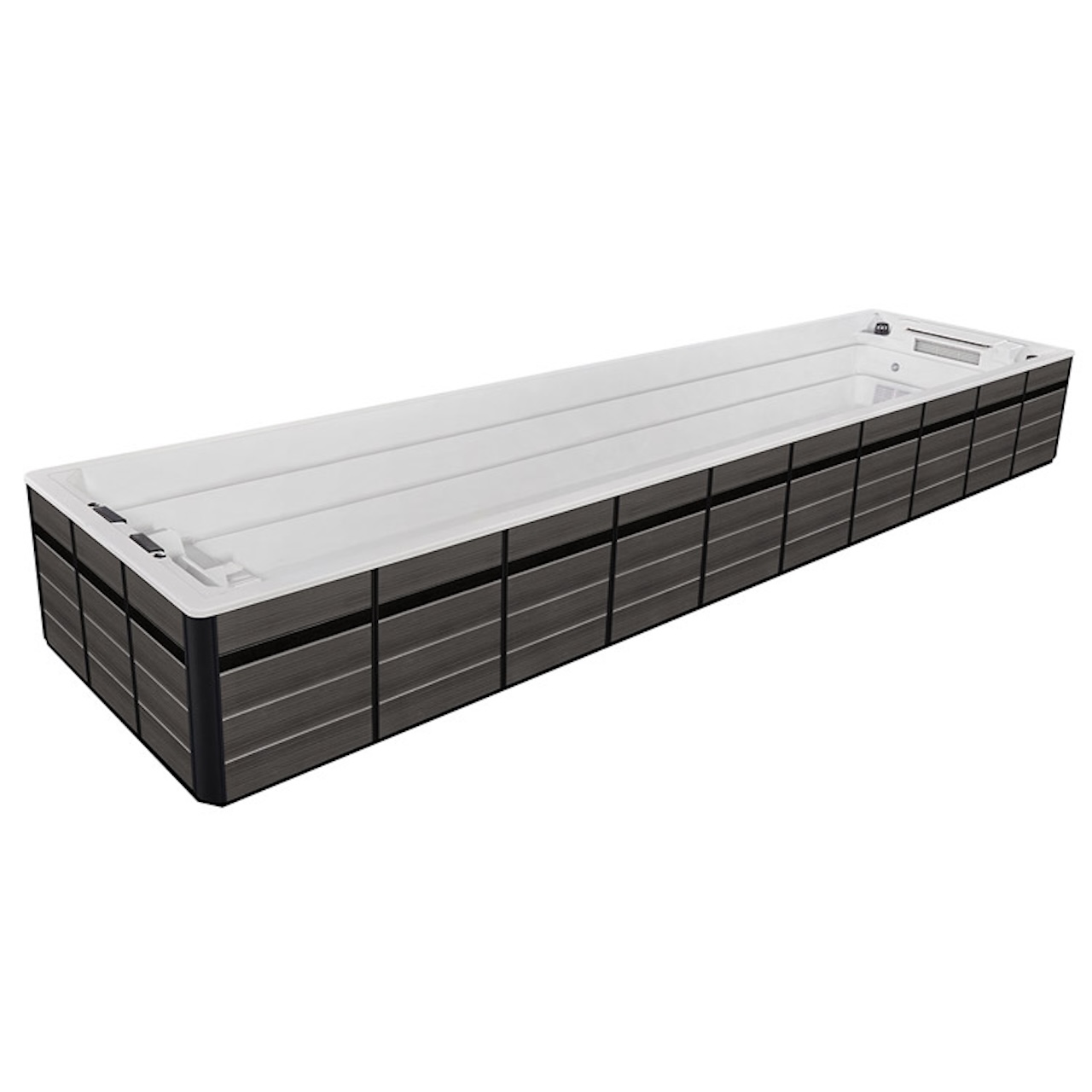 AWT SwimSpa AWT Innovation 1200 XL-T weiß 1183x300 grau 