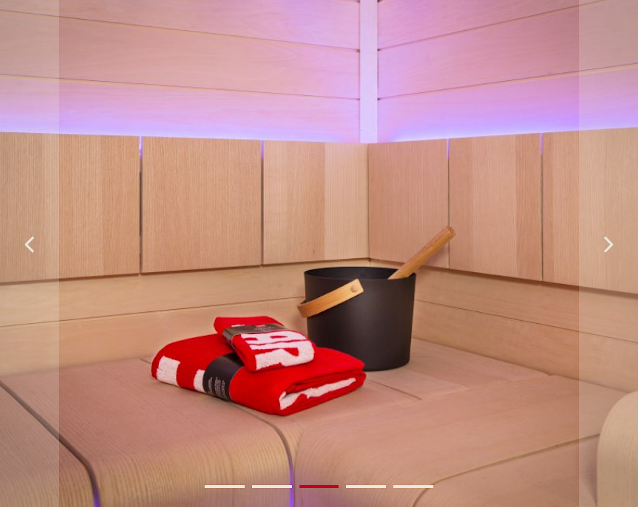 HARVIA Handtuch rot 35x55 cm rot