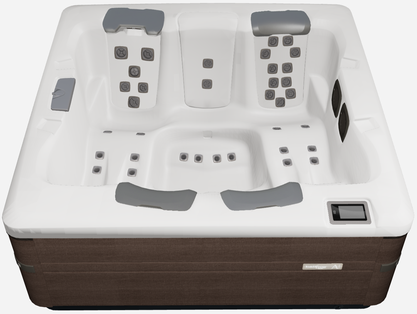 Bullfrogspas Outdoor Whirlpool A7D Choice 224x224x92cm