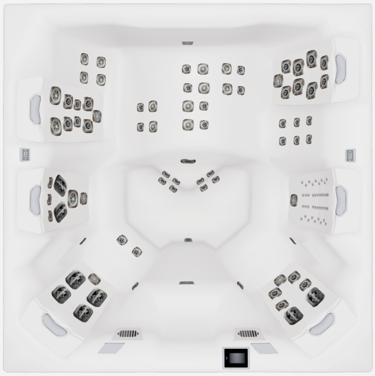 Bullfrogspas M8 Outdoor Whirlpool 239x239x96cm