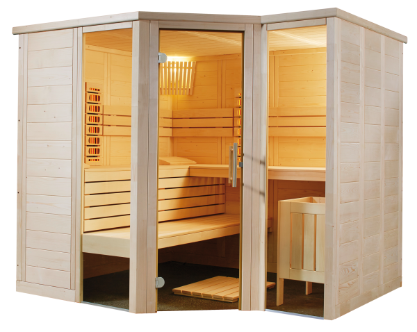 Saunakabine Harvia Arktis Infrarot 234x206x204cm BxTxH