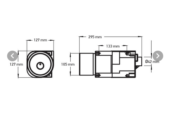 Wellis Motor 50Hz Luft 450/300W 