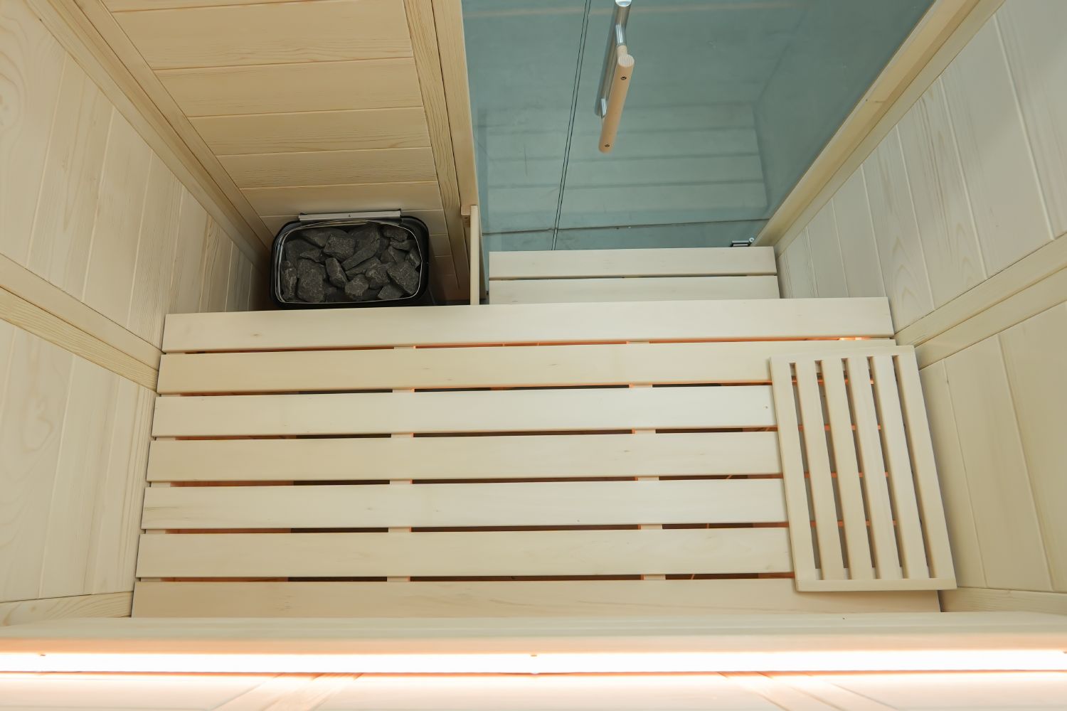 Saunakabine Harvia Alaska Mini 160x110x204cm LxBxH mit oder ohne IR