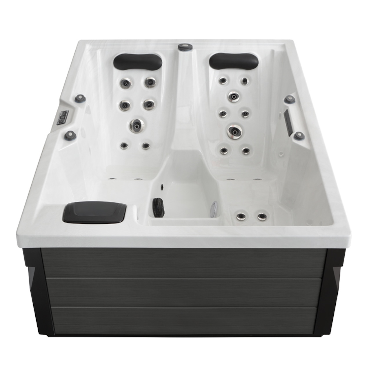 AWT Aussenwhirlpool IN-405 Basic Sterling Silver 220x160 grau 