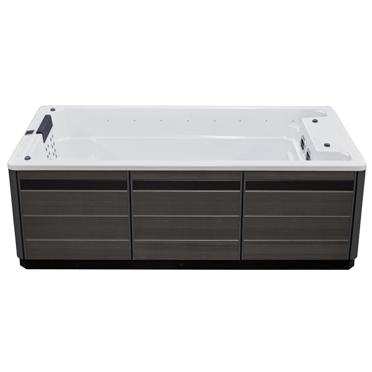 AWT SwimSpa Innovation 380 weiß 380x220 grau 