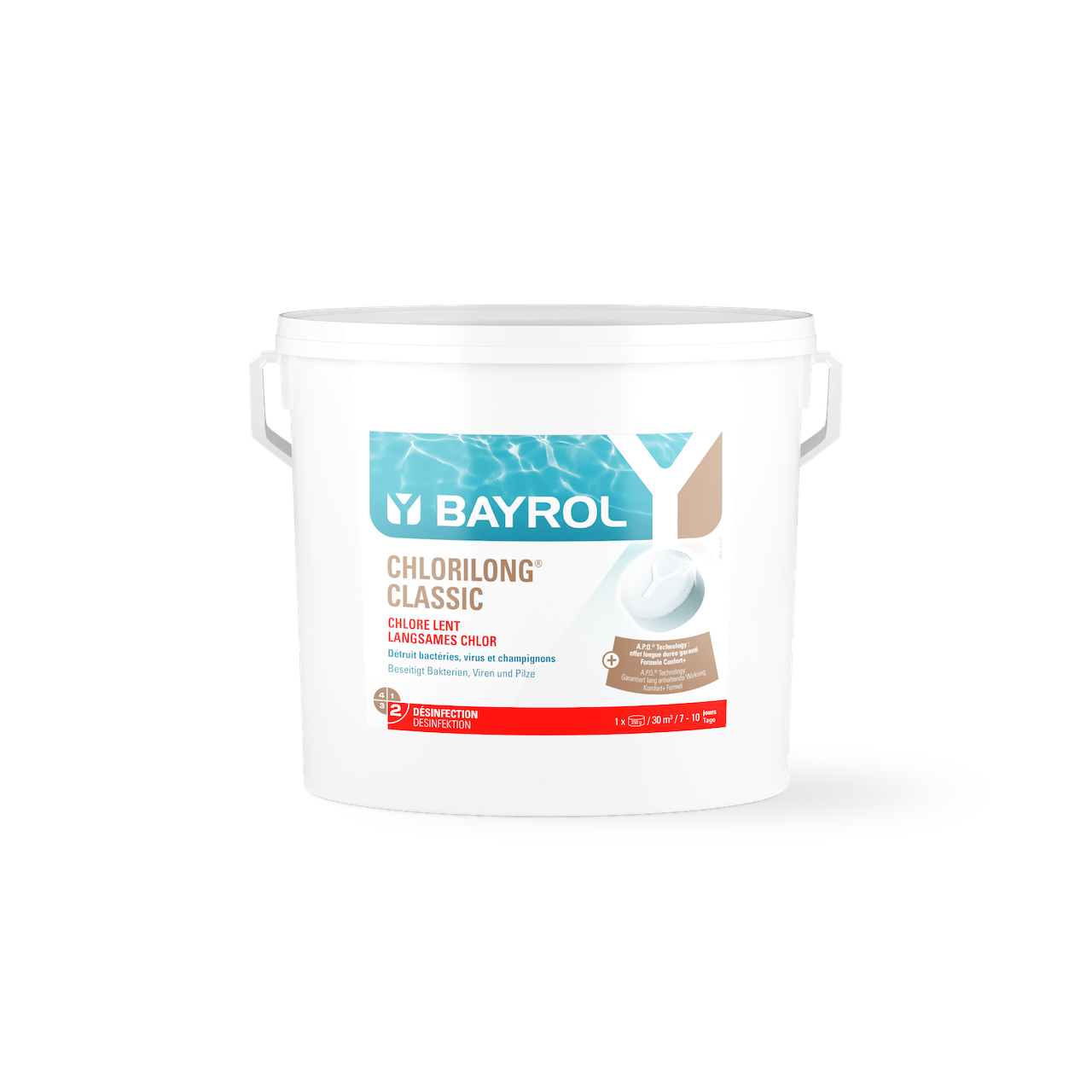 Bayrol Chlorilong® CLASSIC - mit Clorodor Control® 10 Kg
