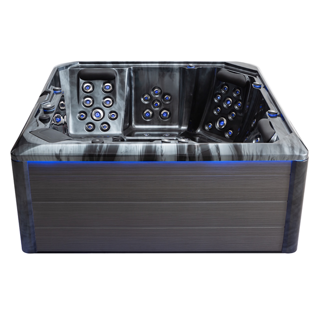 AWT Aussenwhirlpool IN-701 Premium Cloudy Black 212x212 grau