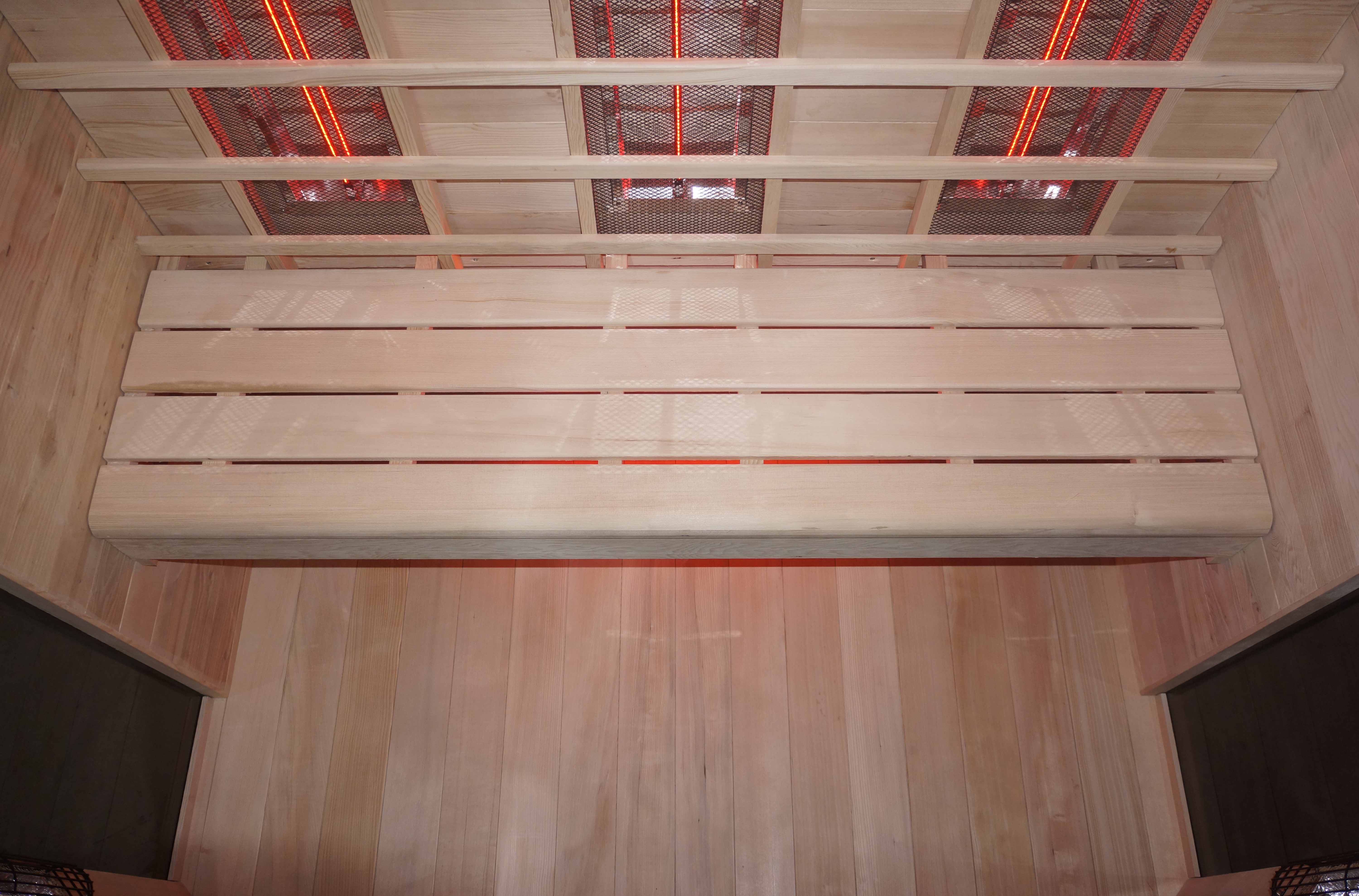 Wellis Redlight™-Infrarotkabine Sundance aus kanadischer Hemlocktanne